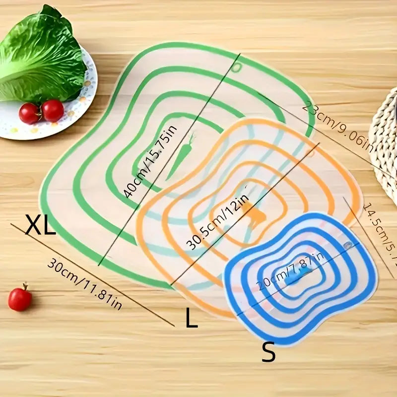 Transparent Flexible Vegetable Cutting Board Home & Kitchen