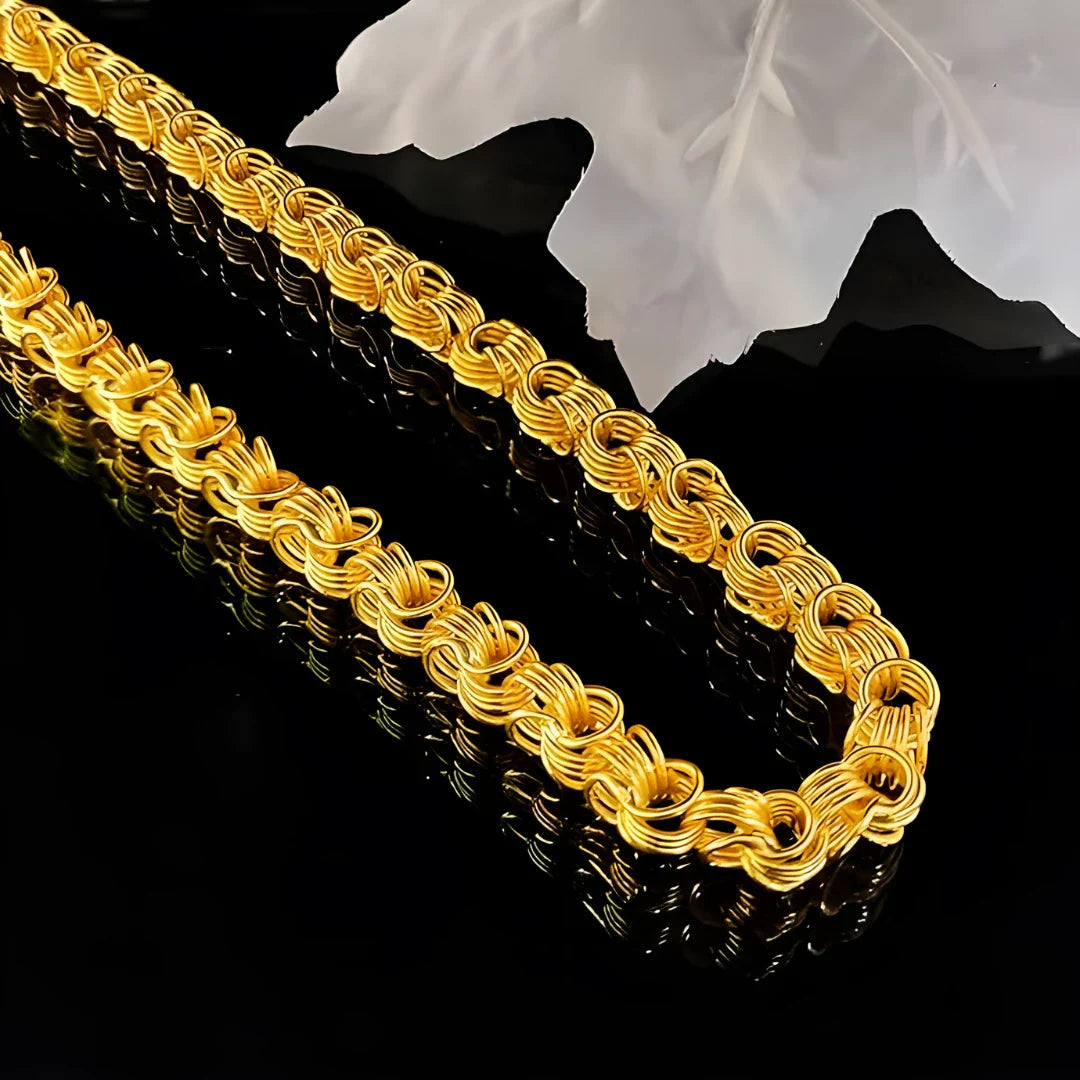 Trendy Gold Plated Mens Chain