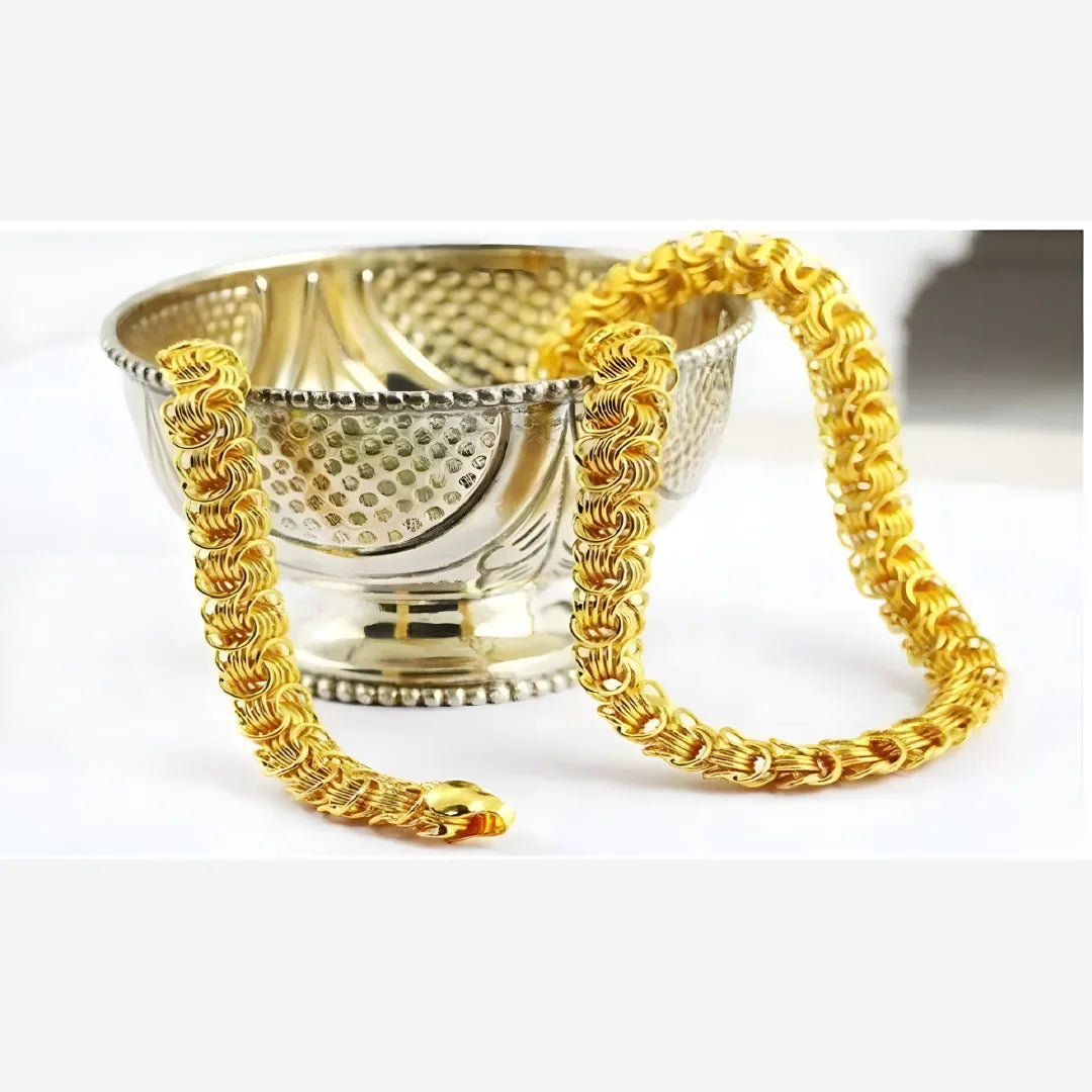 Trendy Gold Plated Mens Chain