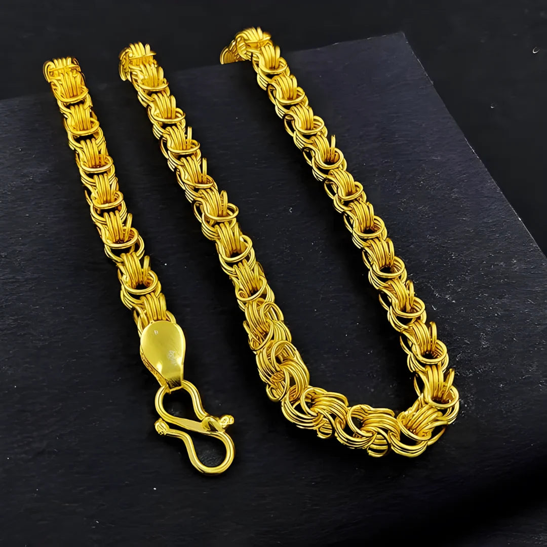 Trendy Gold Plated Mens Chain