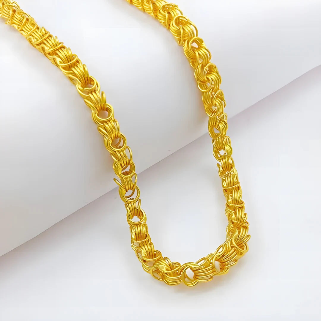 Trendy Gold Plated Mens Chain
