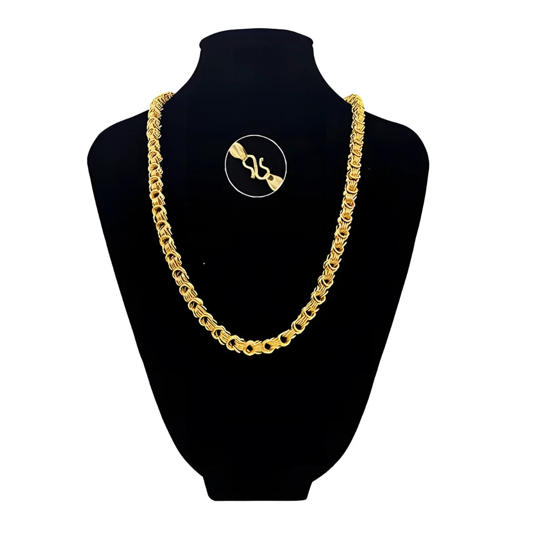 Trendy Gold Plated Mens Chain