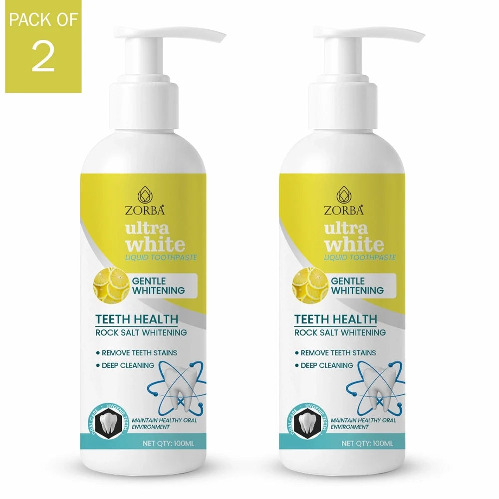 Ultra White Liquid Toothpaste