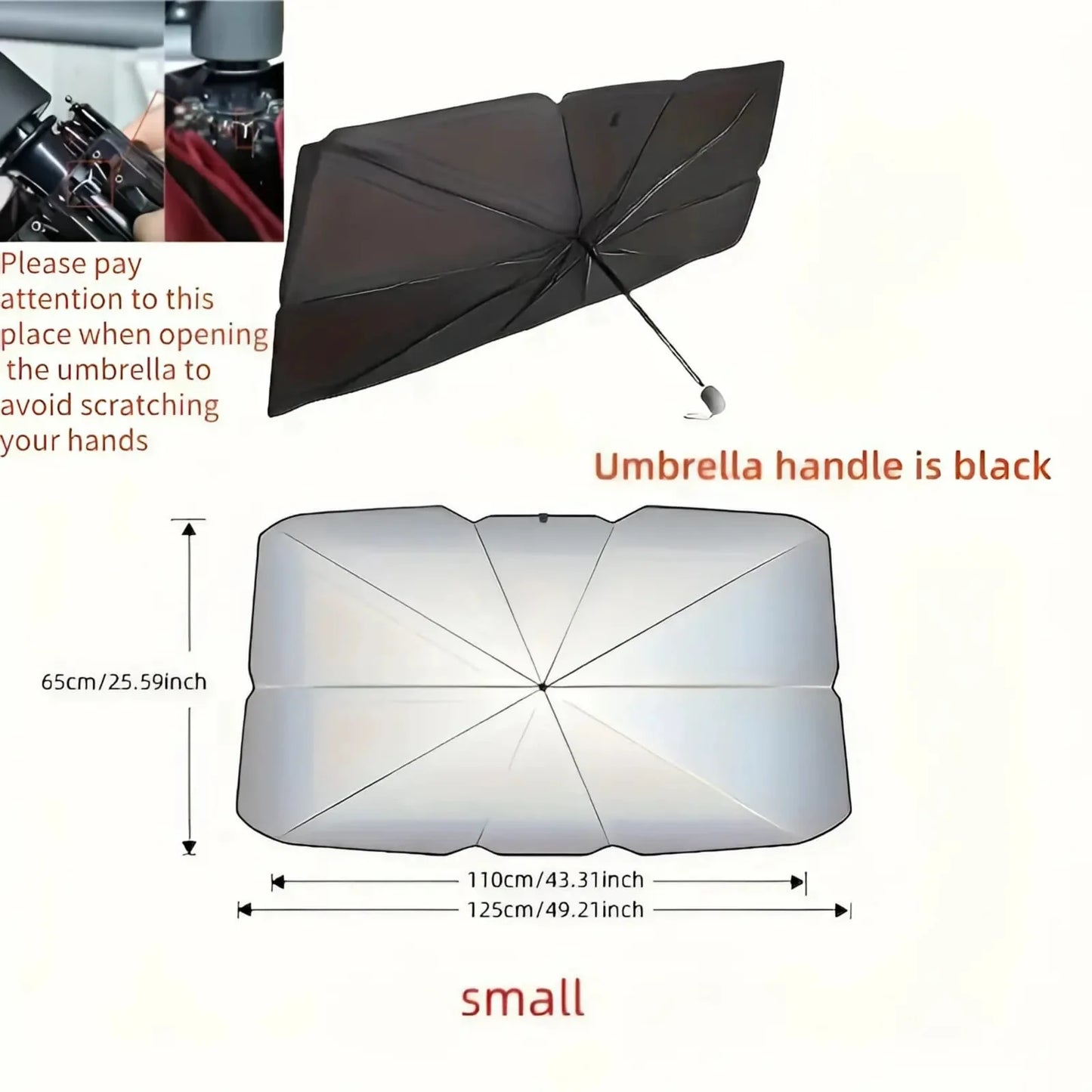 Universal Car Sunshade Umbrella Car Windshield