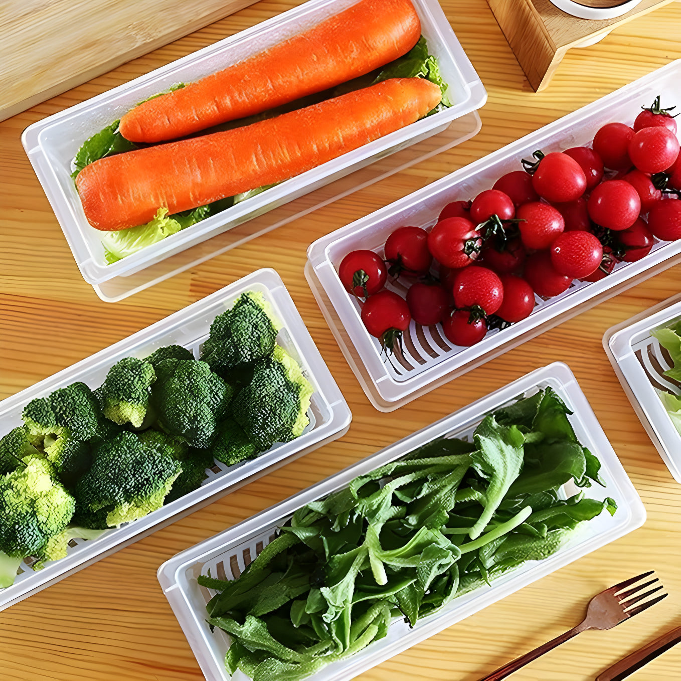 Crisp-Keeper Fridge Containers