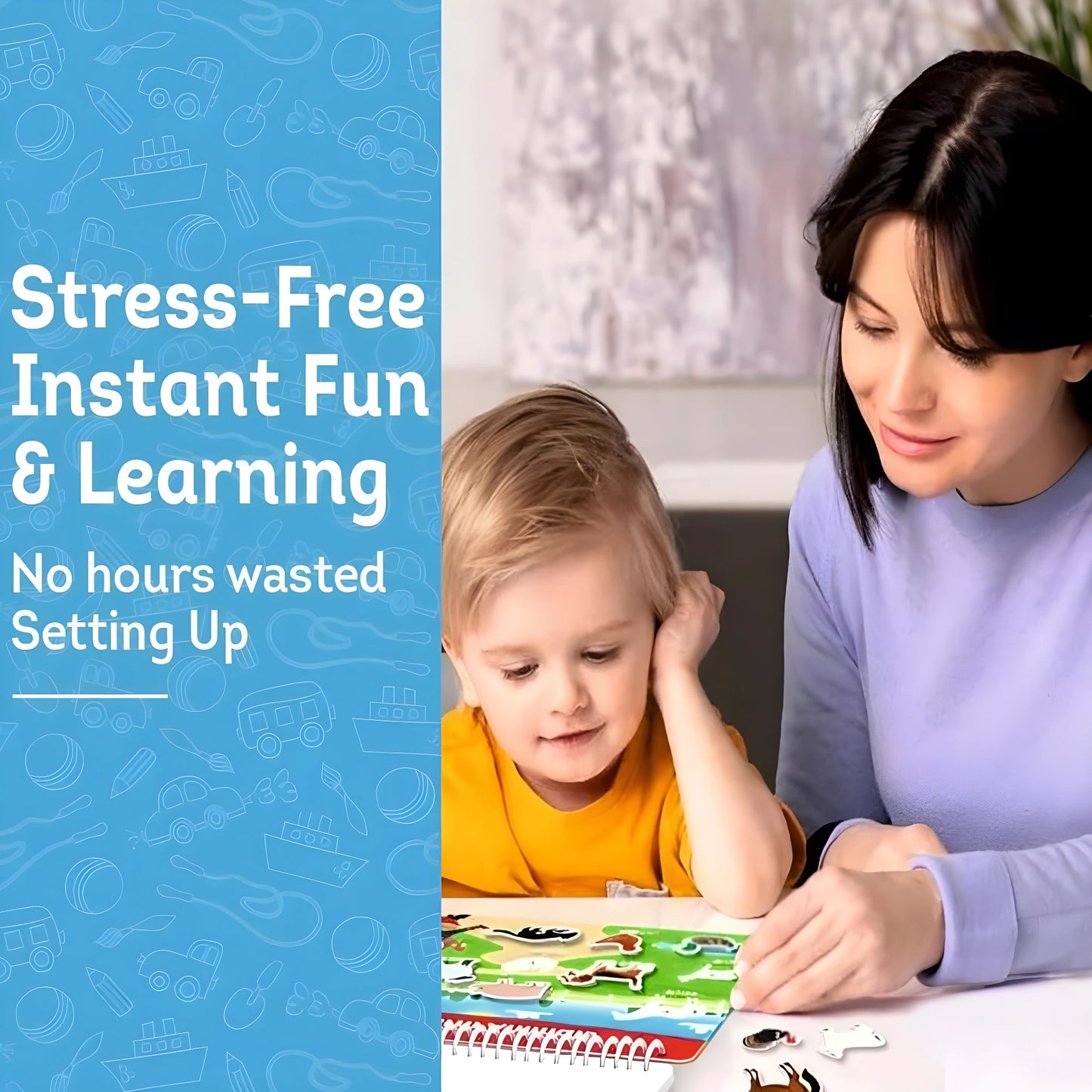 Stick & Learn Toddler Binder