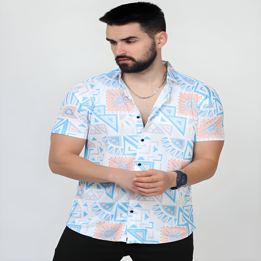 Printed Rayon Casual Shirt
