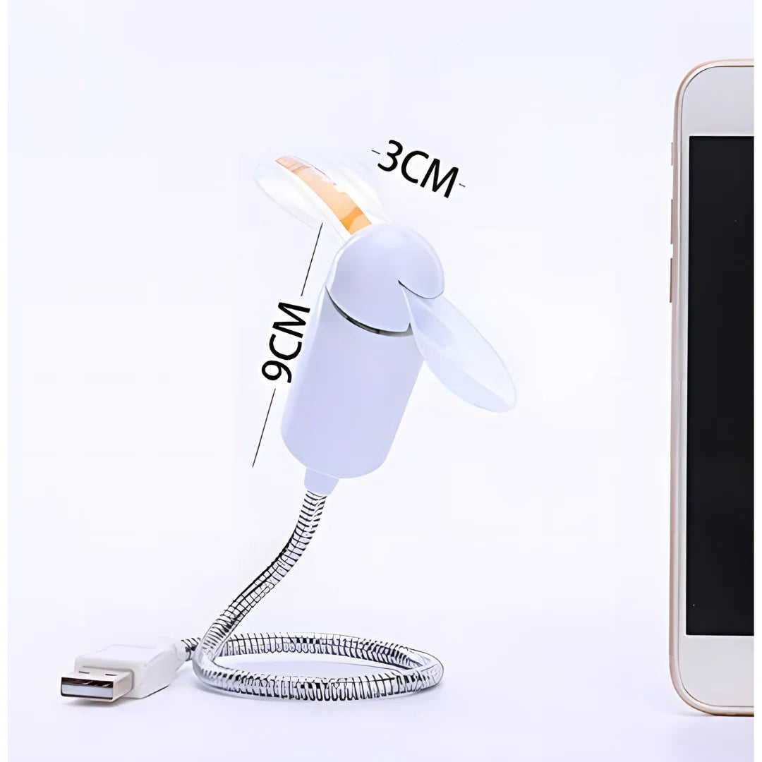 USB LED Fan with Programmable CD Customized Message