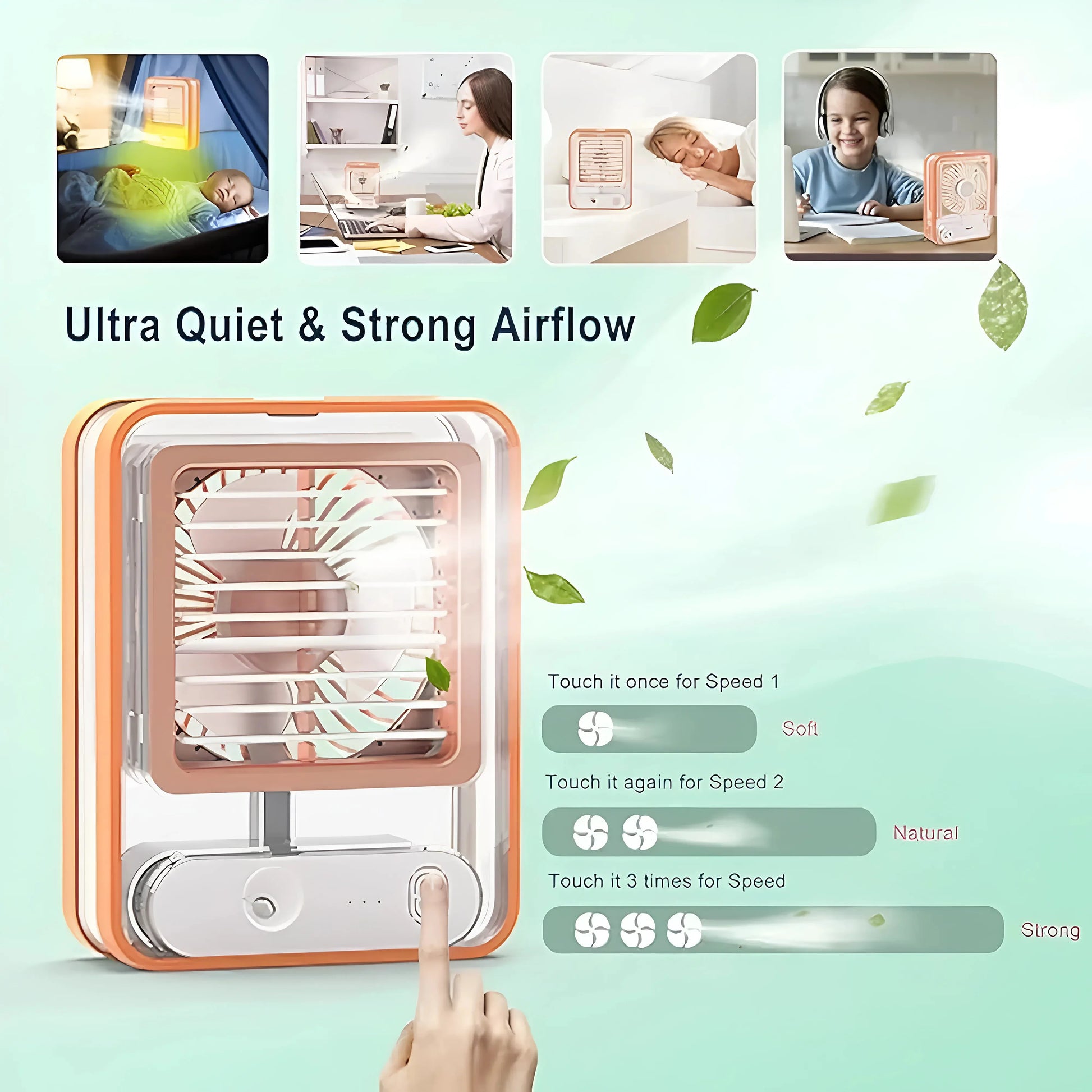 USB Mini Cooling Mist Fan Electronics
