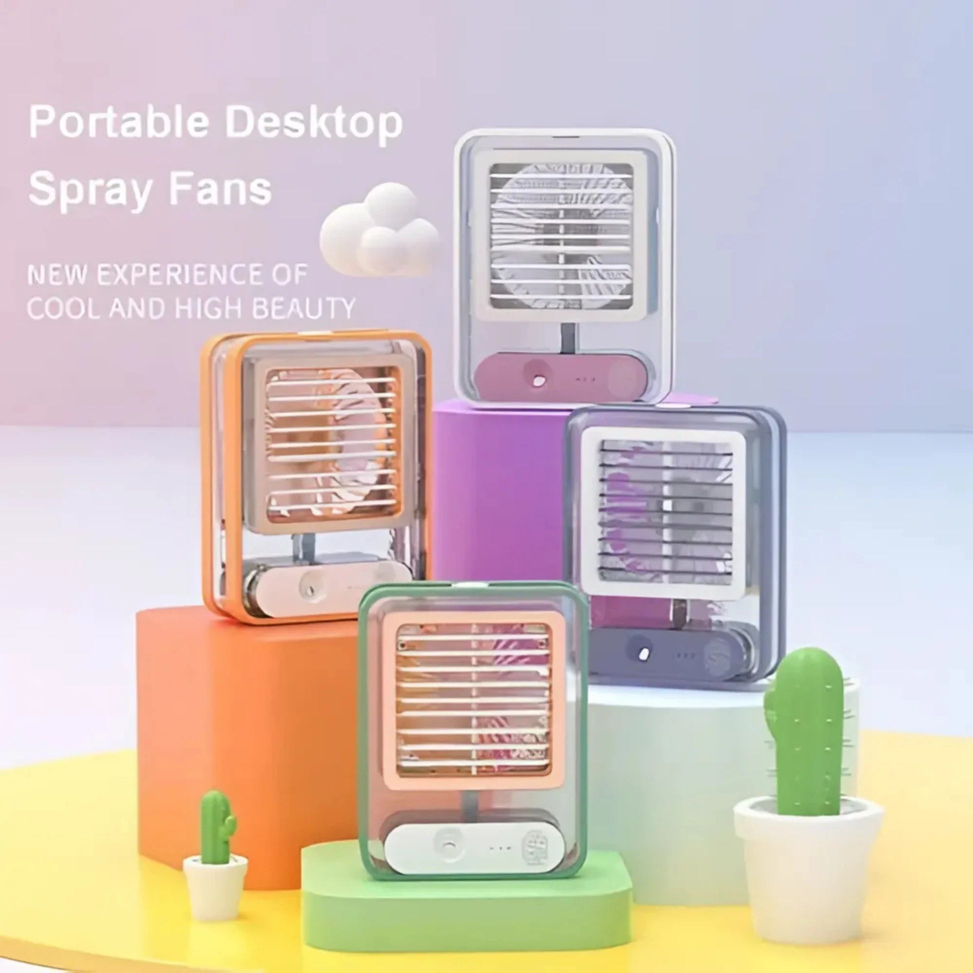 USB Mini Cooling Mist Fan Electronics