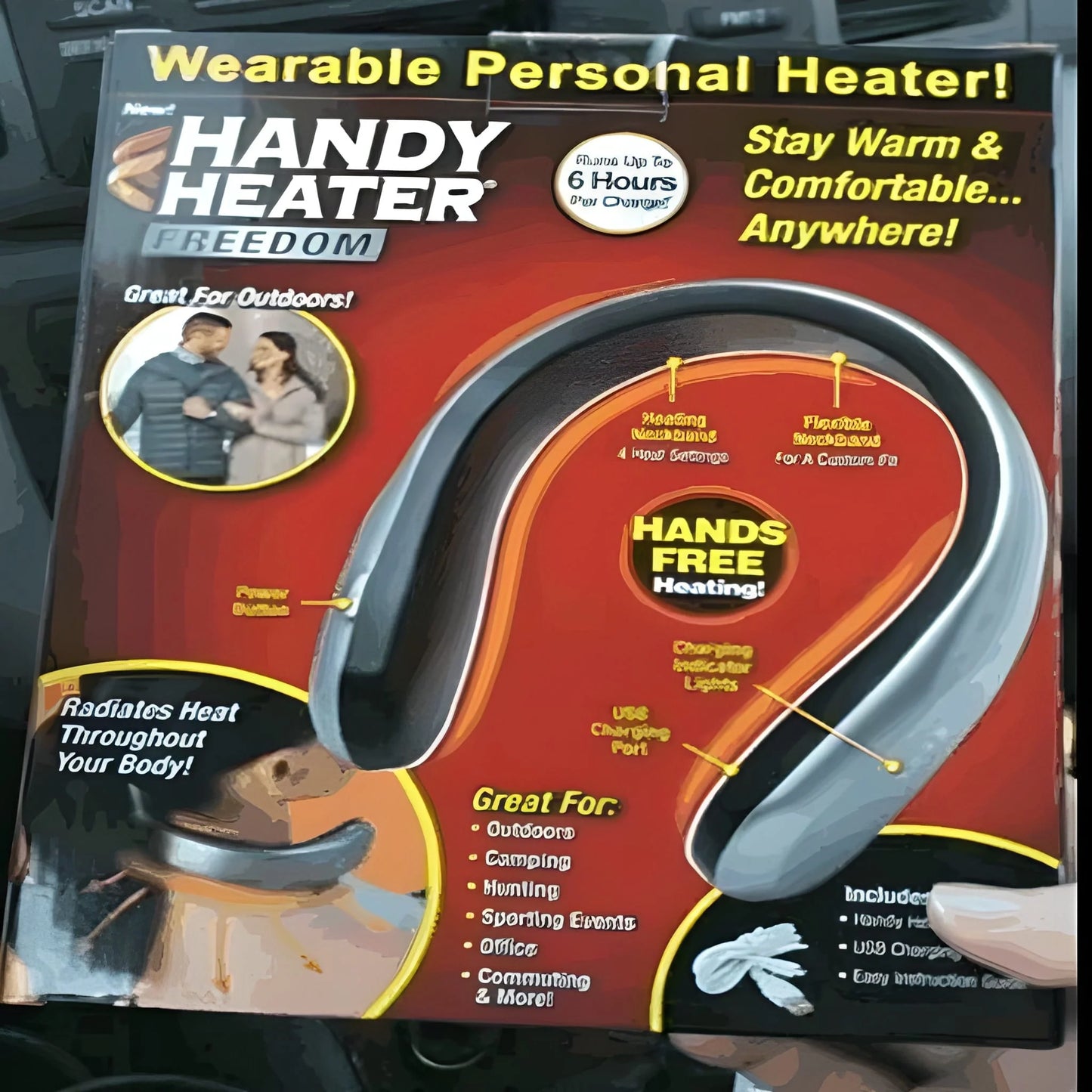 USB Neck Warmer Wrap