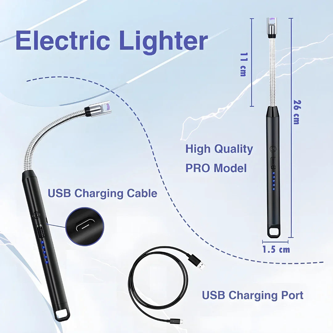USB Plasma Electric Lighter for Kitchen