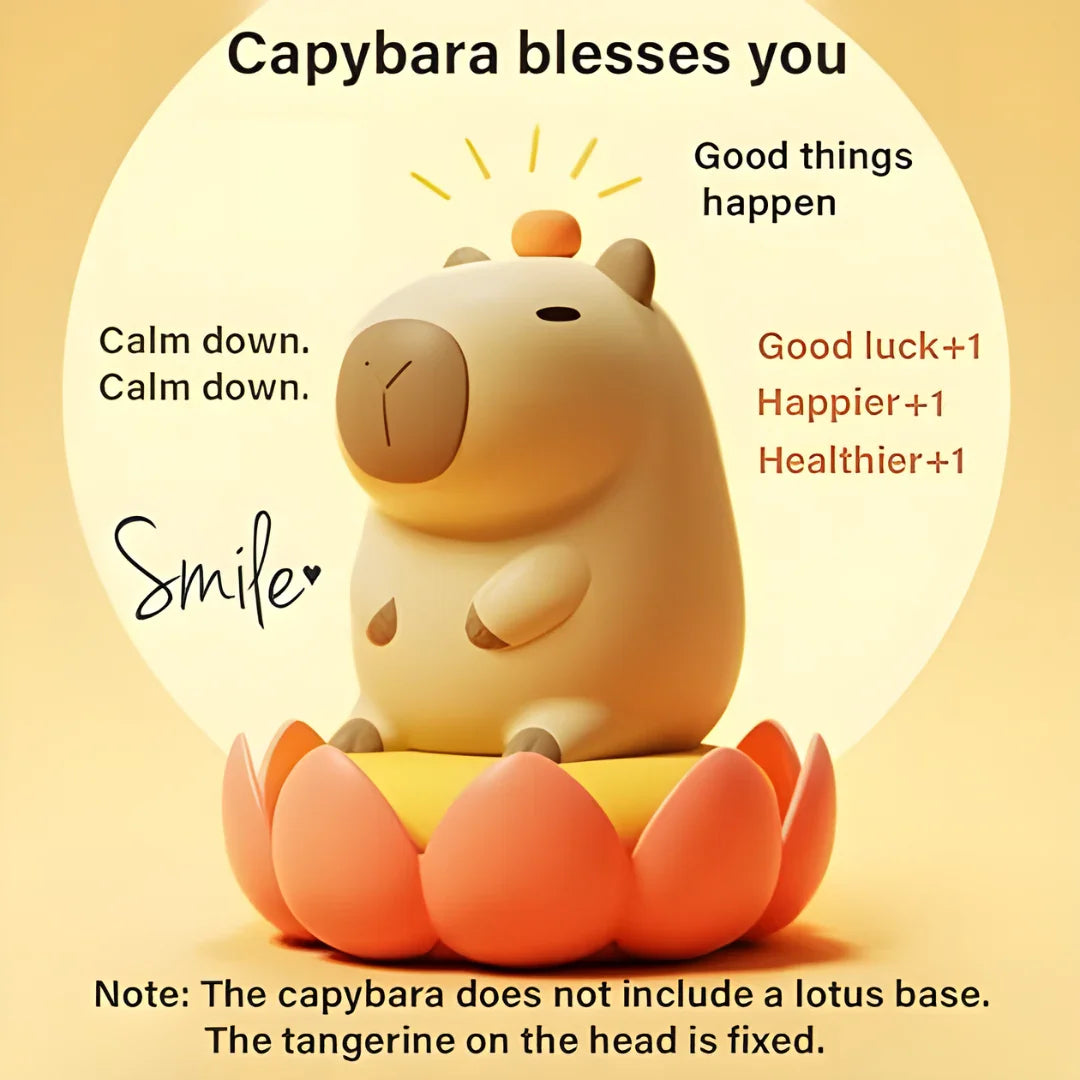 USB Rechargable Capybara Night Light