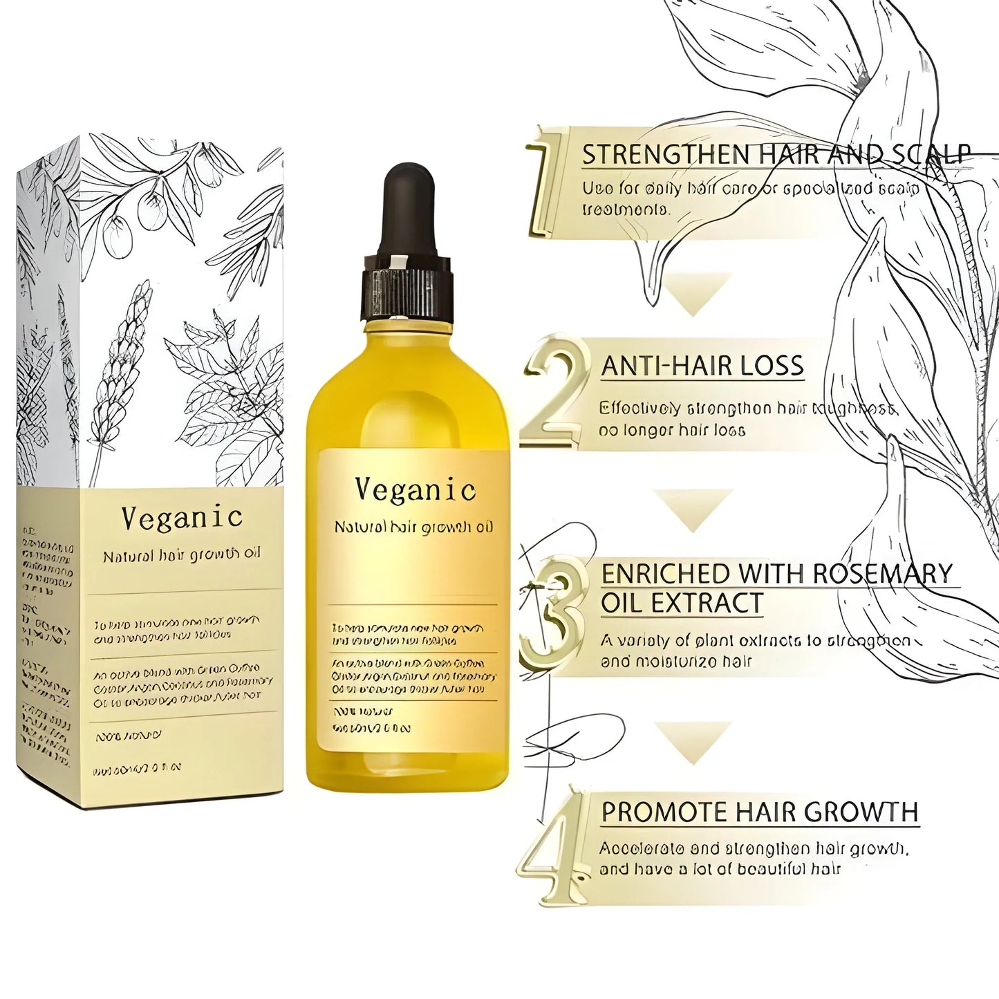 Vegan Hair Growth Oil