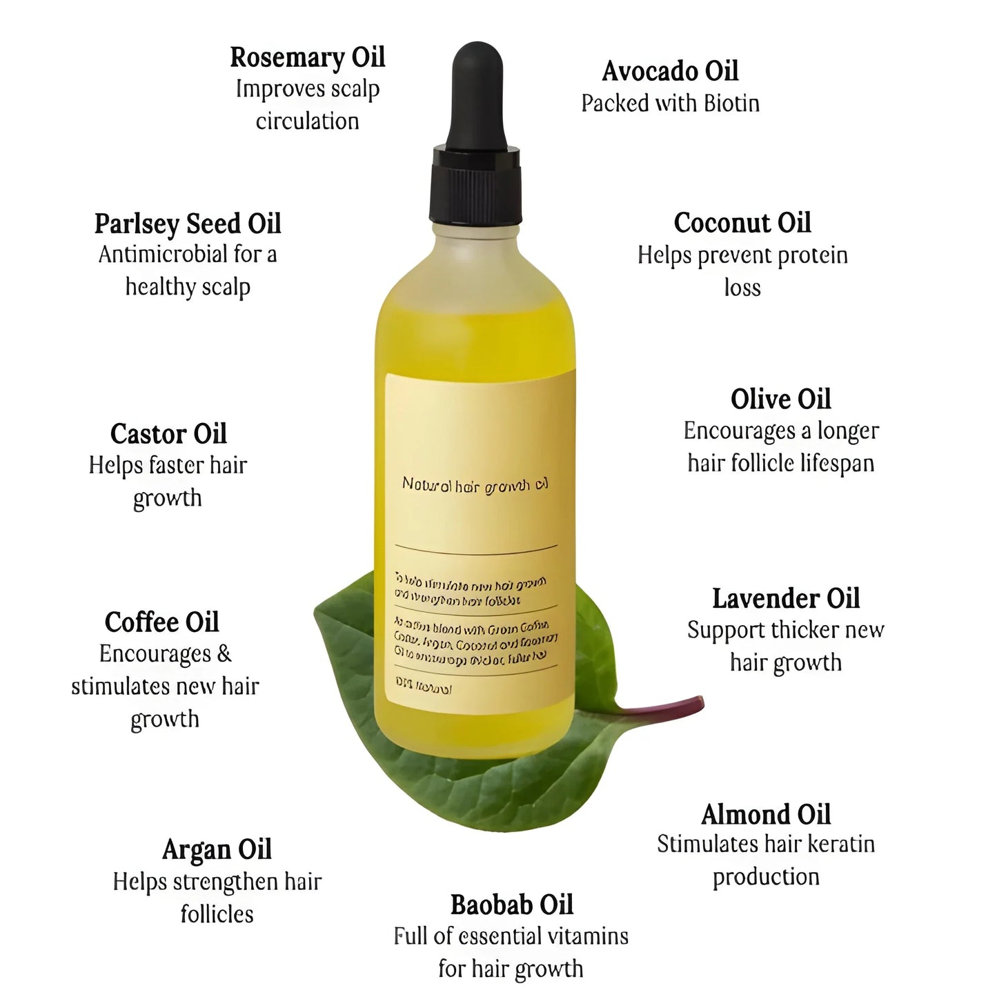 Vegan Hair Growth Oil