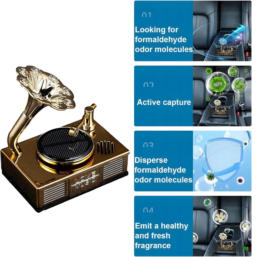 Vintage Phonograph Car Freshener