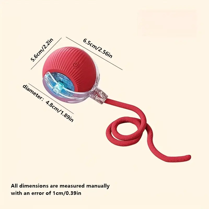 Viral Rolling Ball,Interactive Cat Ball Toy pet massager
