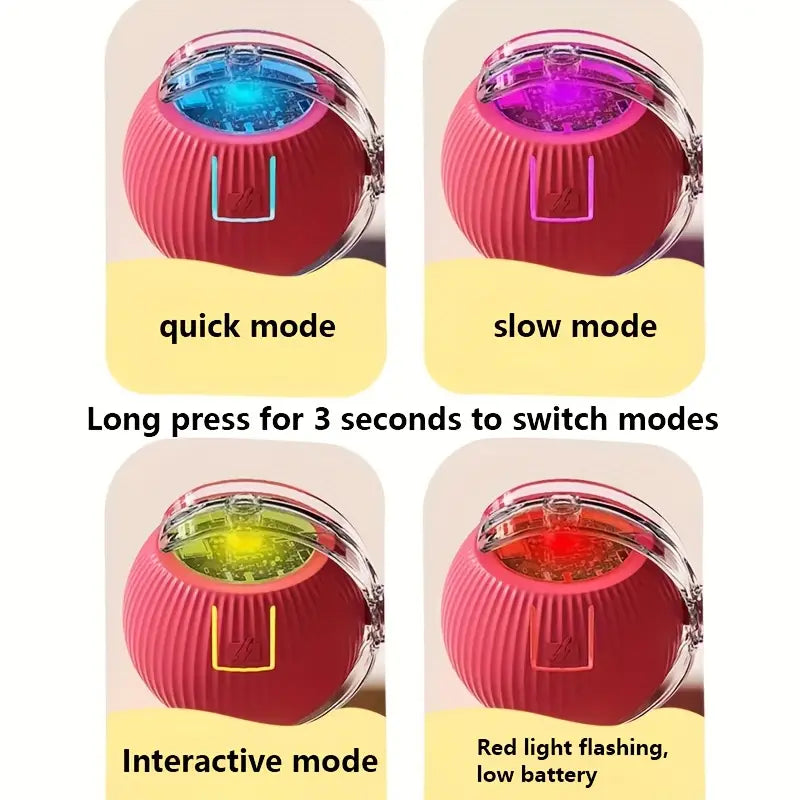 Viral Rolling Ball,Interactive Cat Ball Toy pet massager