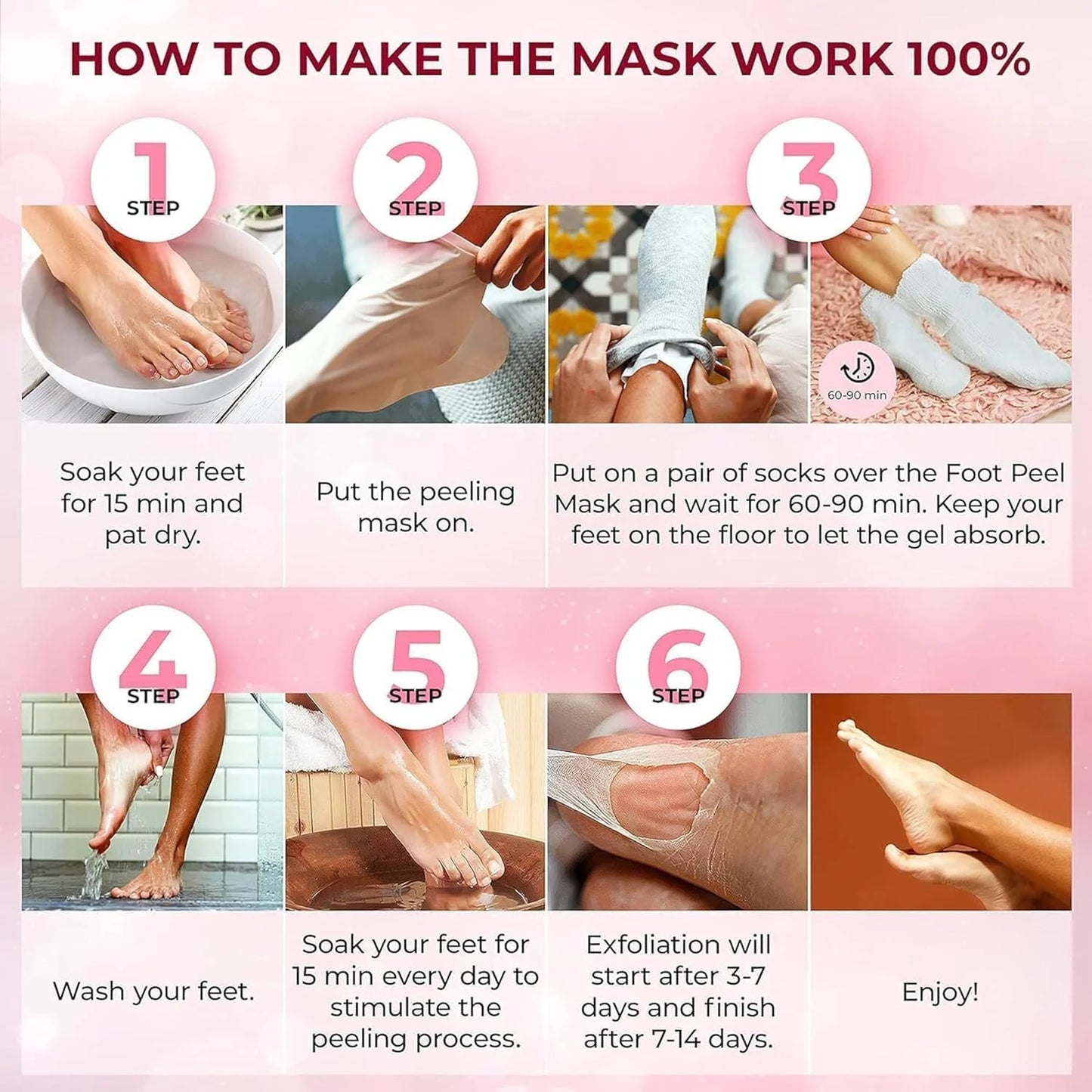 Vitamin C Foot Mask beauty care