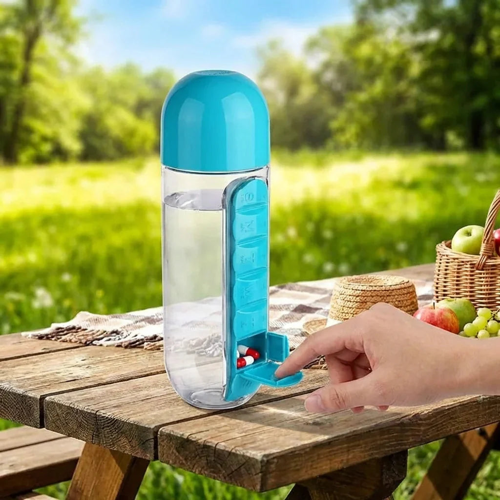Best vitamin pill water bottle (600 ml) bottles | 2026 | fast shipping
