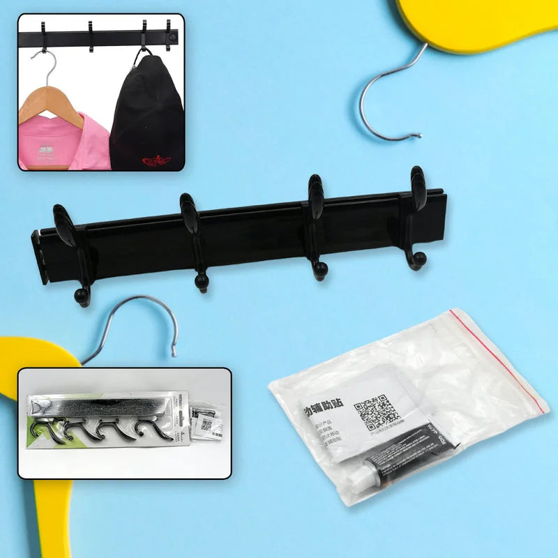 Wall Hook Rack – 6 Hooks - Home Improvement