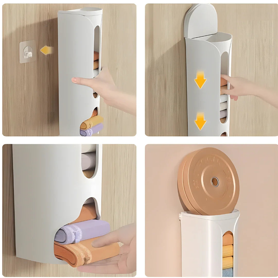 Wall Mounted Cabinet Storage Organizer