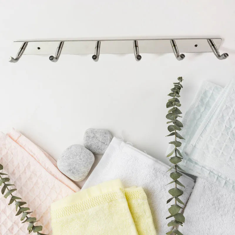 Best wall mounted coat 6 hook rack (32x3) utility hooks | 2025 | fast shipping