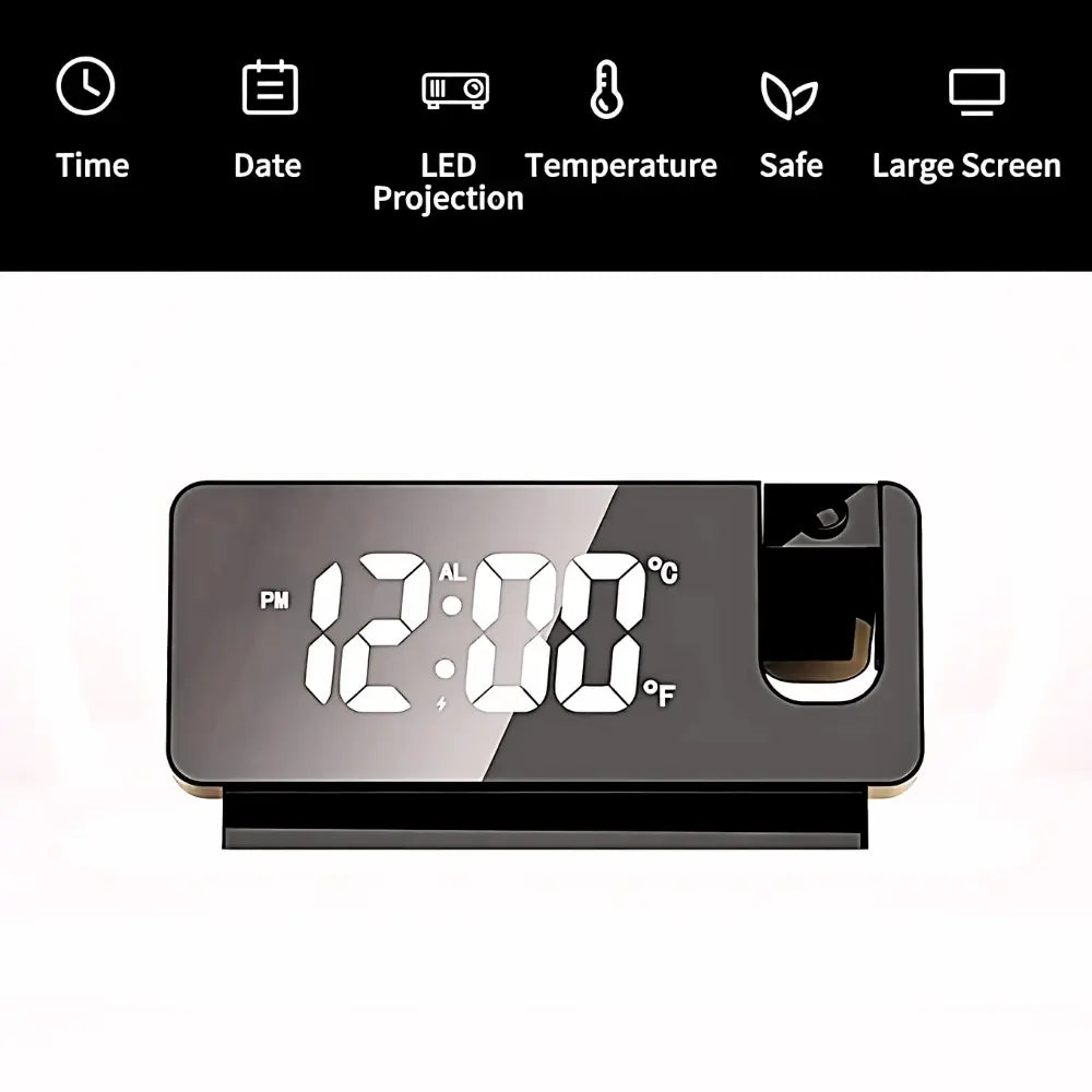 Wall Projector Digital Clock