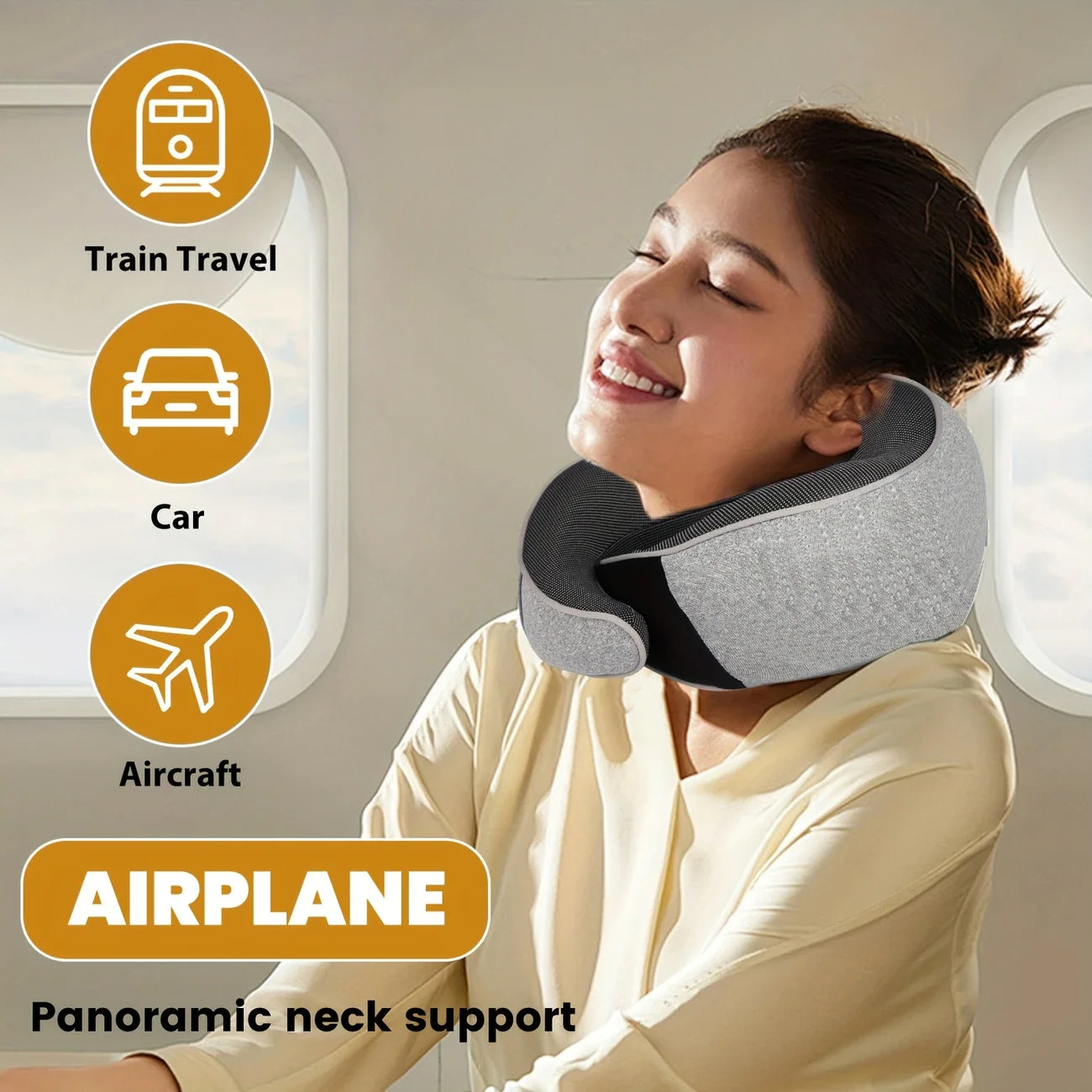 Wander Plus Travel Neck Pillow Seat Cushion