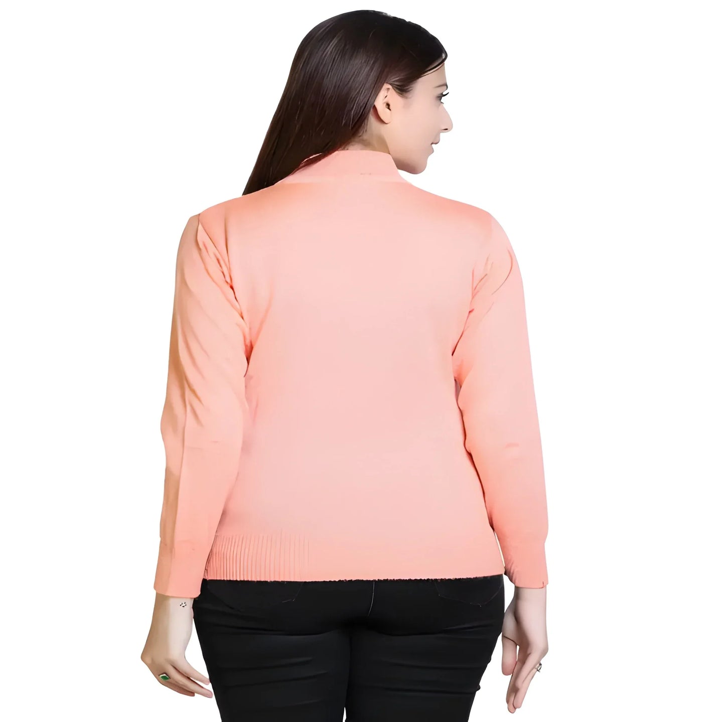 Warm Woolen High Neck Sweater