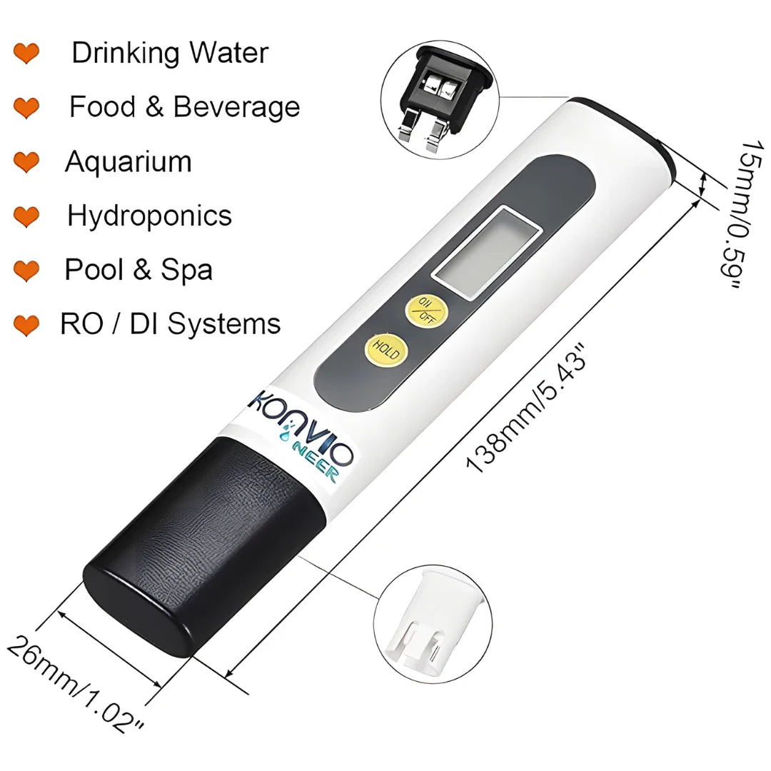 Water TDS Meter Tester