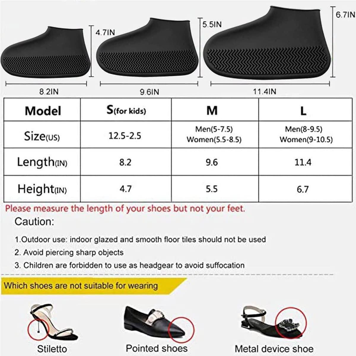 Waterproof Boot Cover Shoe Protector