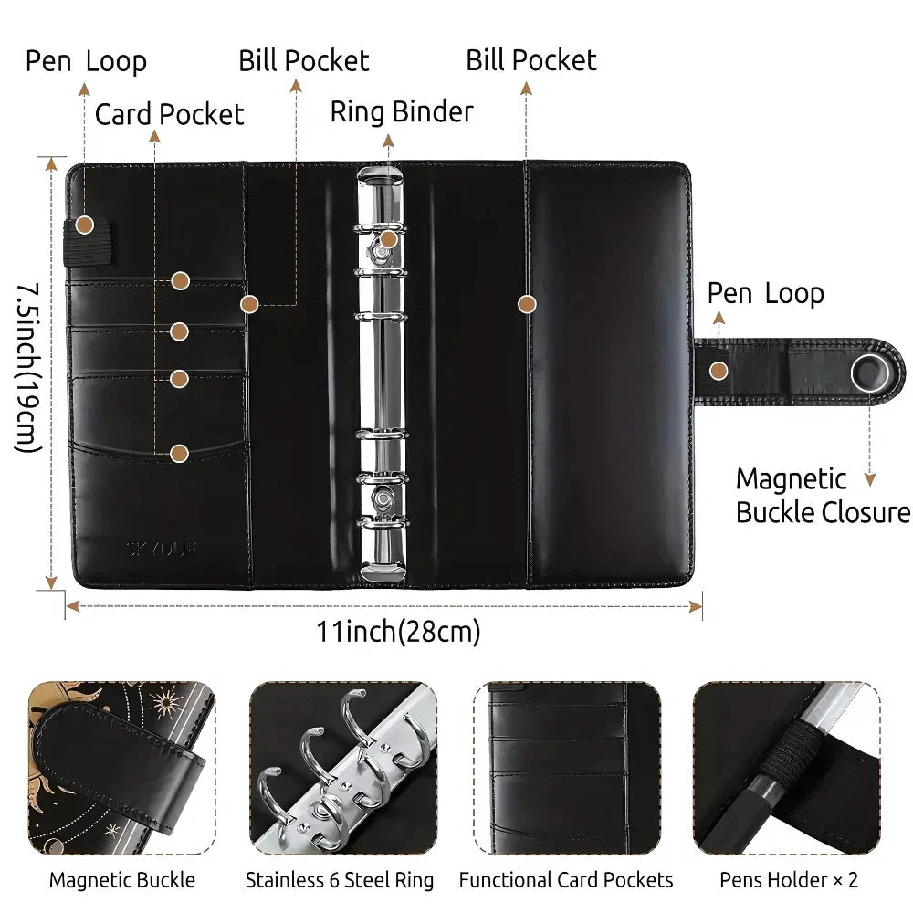 Waterproof Budget Binder Notebook