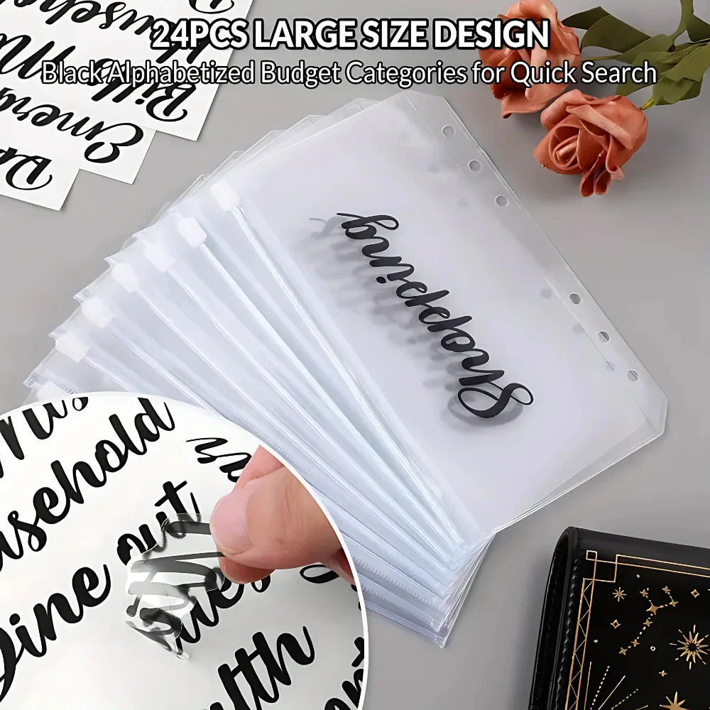 Waterproof Budget Binder Notebook