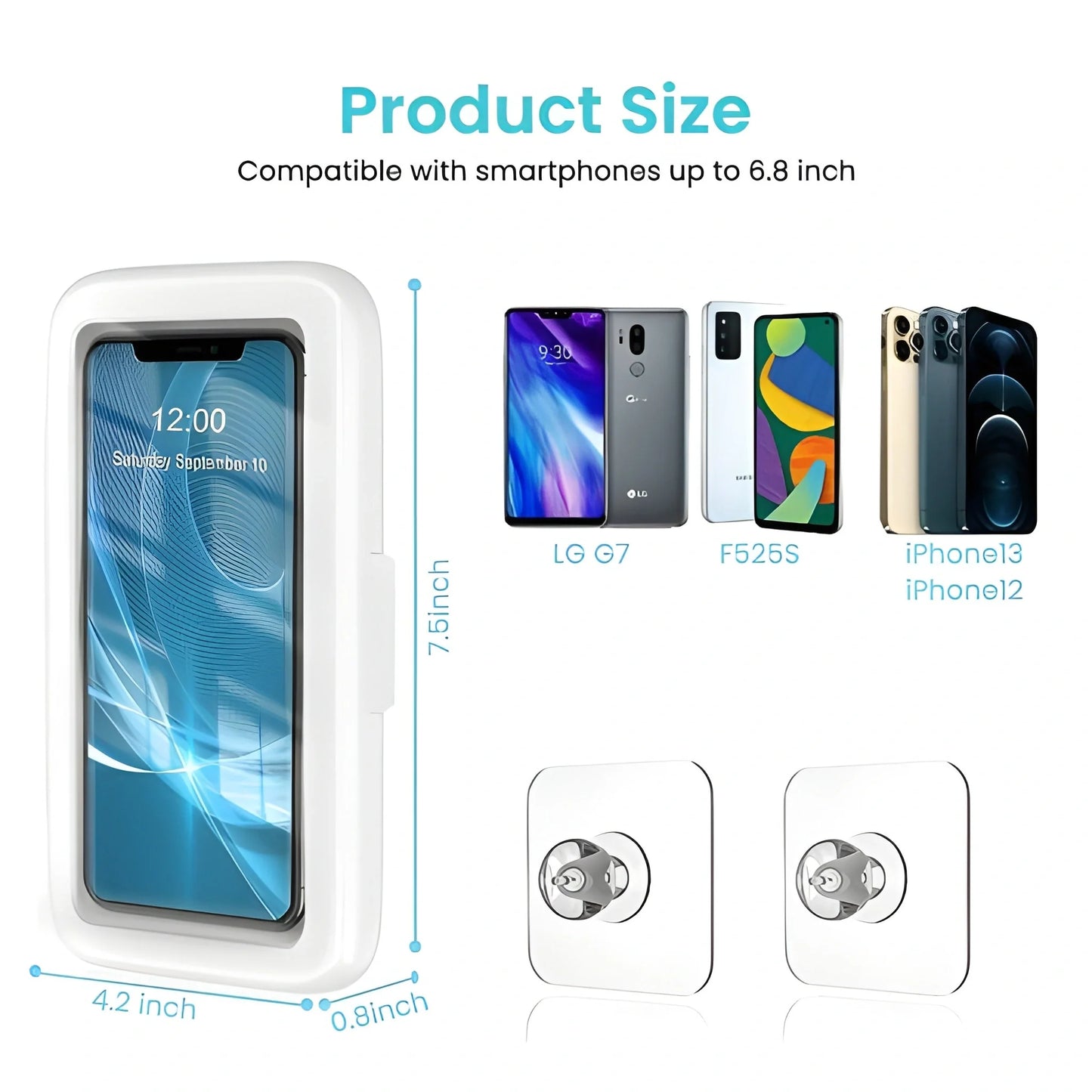 Waterproof Shower Phone Holder
