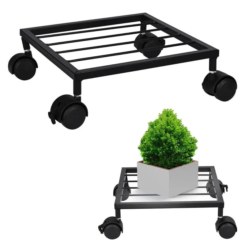 Wheel Pot Stand For Planters home decor