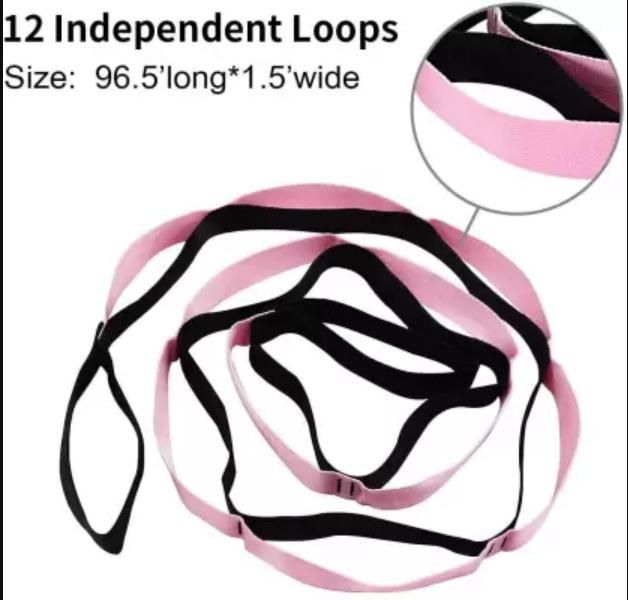 Yoga Strap (Pack of 1) Yoga Strap