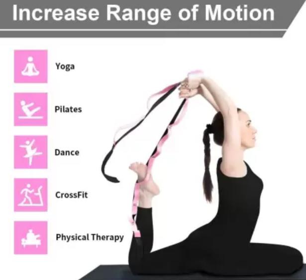 Yoga Strap (Pack of 1) Yoga Strap