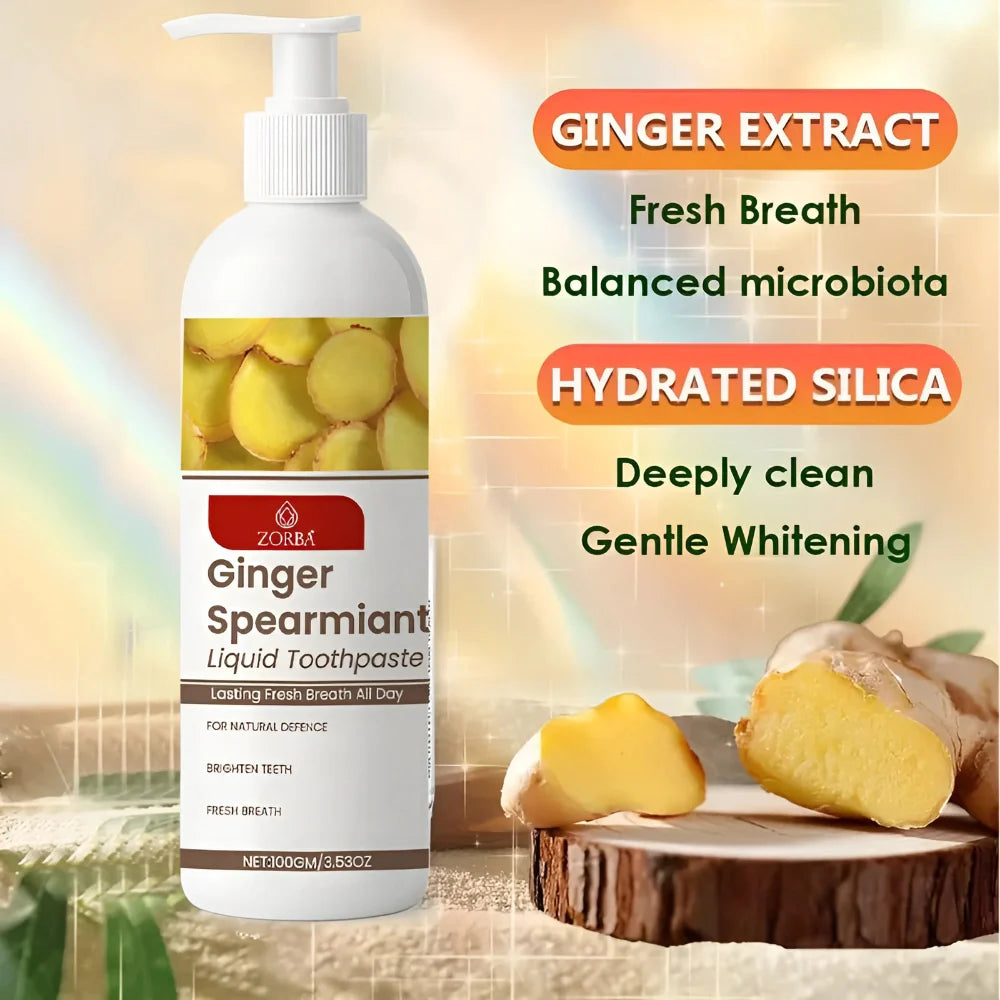 Zorba Ginger Spearmint Toothpaste – 100g