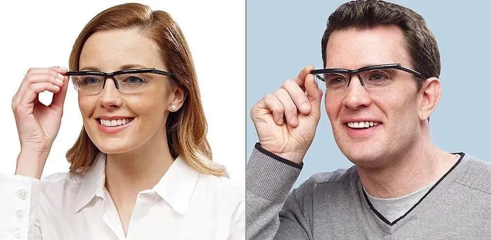 Flex focus adjustable glasses