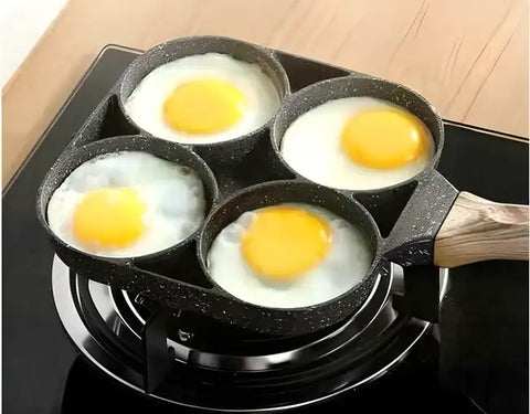 4 Hole Non Stick Pan