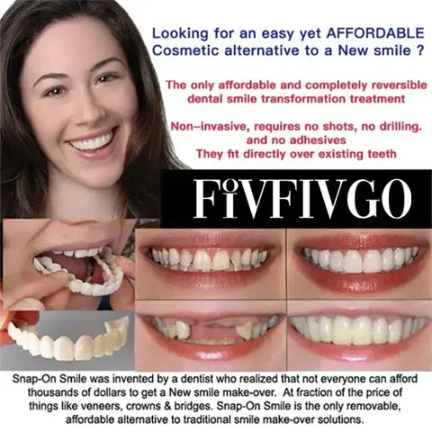 Fit Flex Cosmetic Teeth Denture