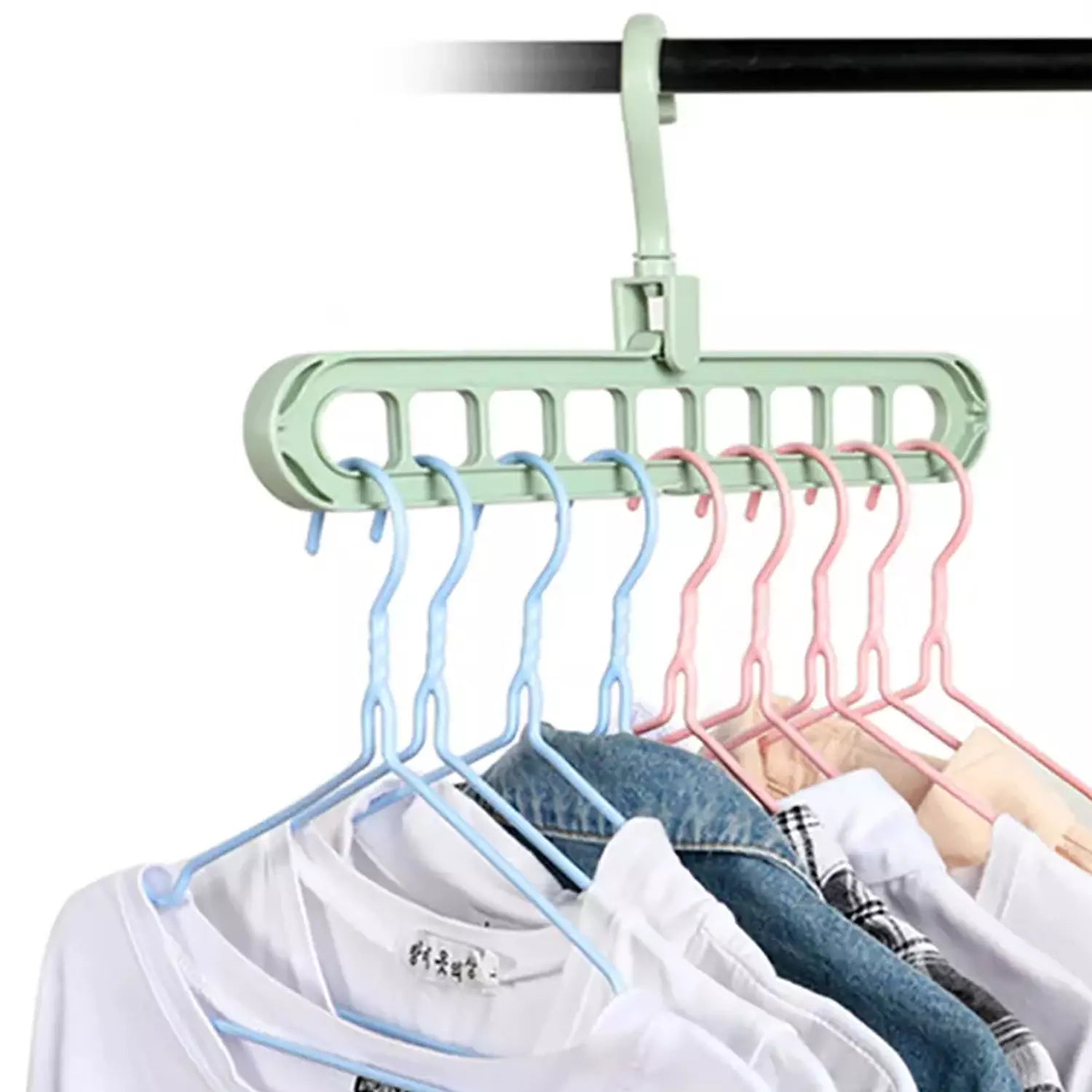 10-Pack Plastic Hanging Hooks - Home Improvement