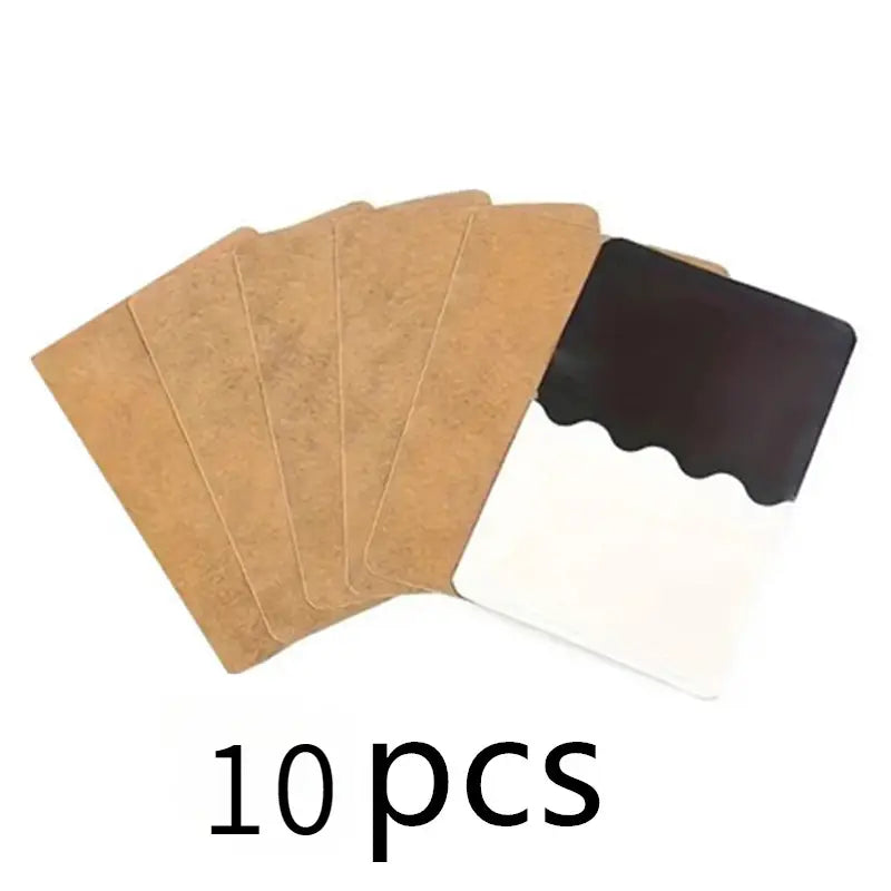 10 Pack Self Heating Ginger Warming Patches – 8 Hour Gentle Comfort