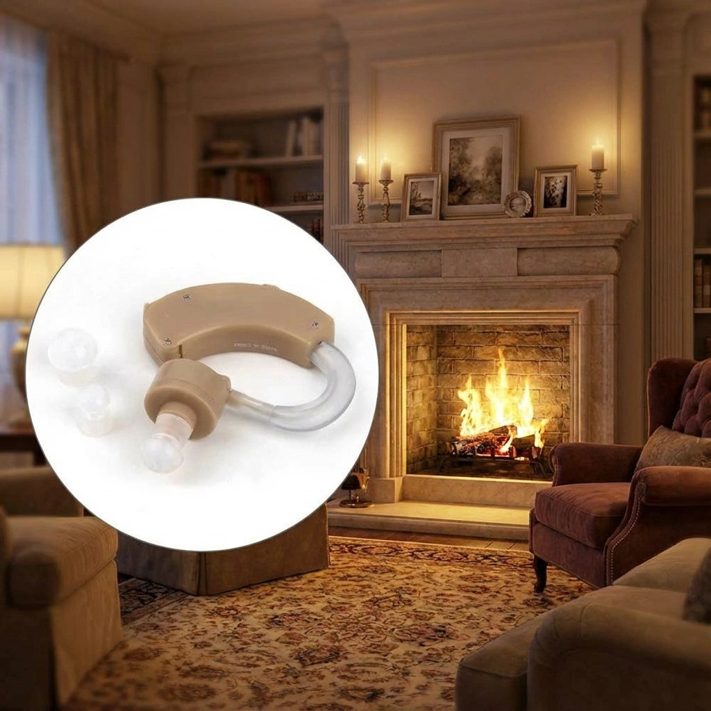 Lightweight Behind-the-Ear Sound Amplifier