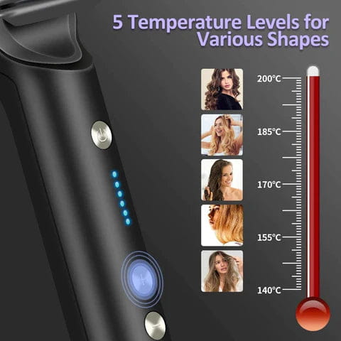 Electric Hair Straightener Comb Brush