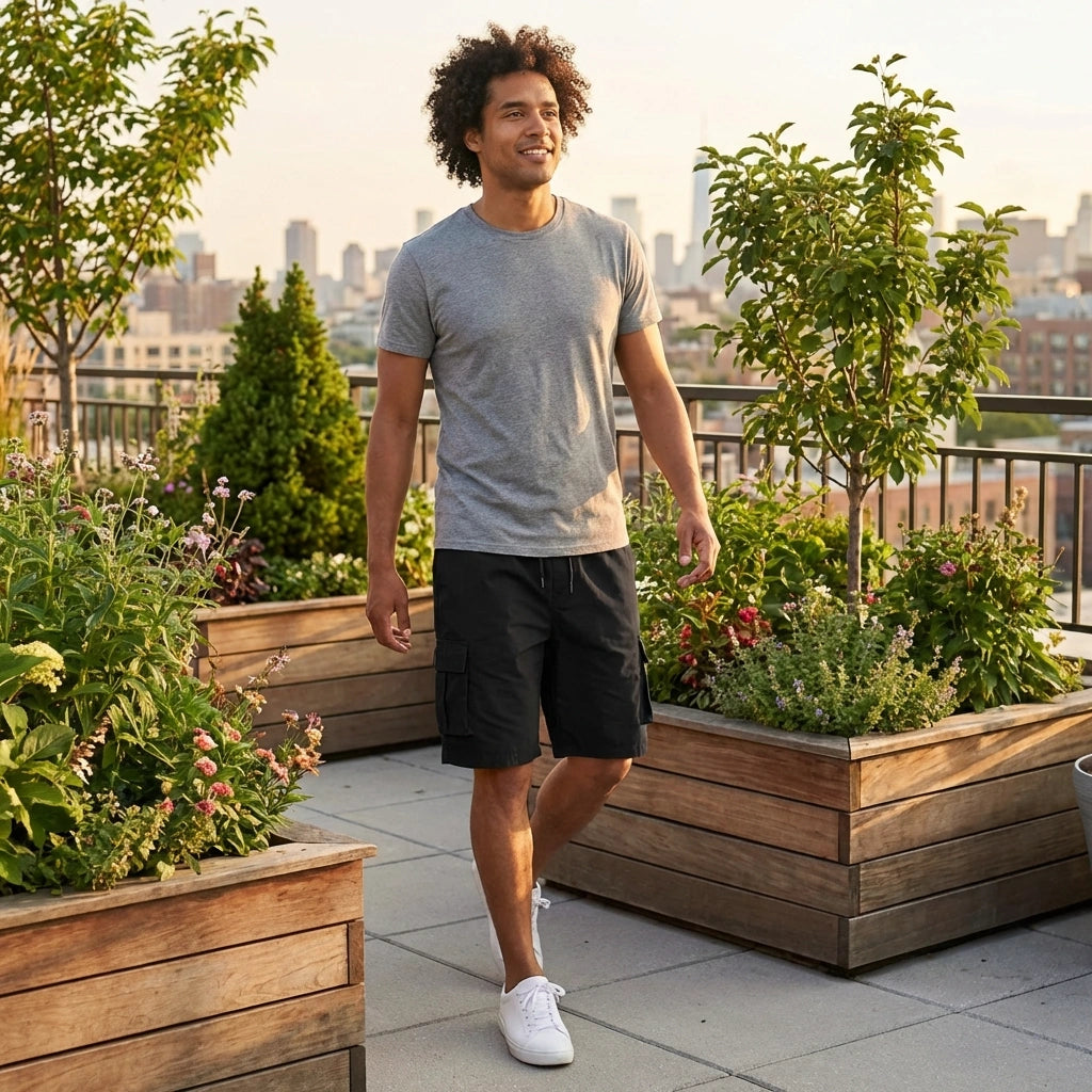 Men’s Cargo Shorts Trio