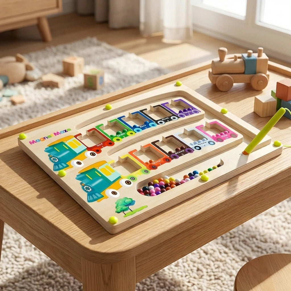Magnetic Montessori Maze Board