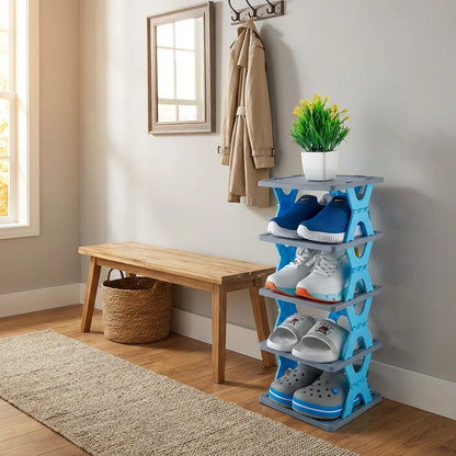 Smart Foldable Shoes Tier Shoe Rack 4 Layer