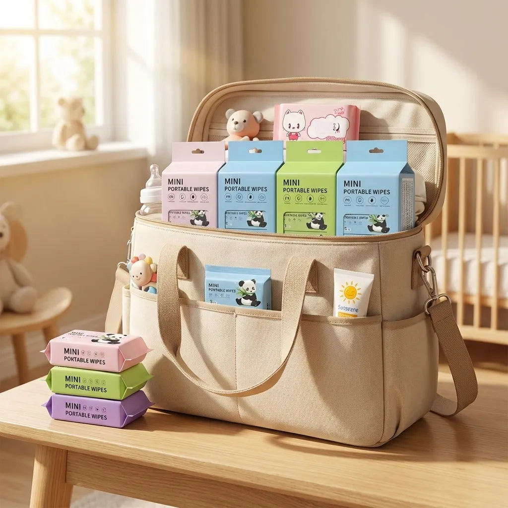Mini Portable Disposable Baby Wipes